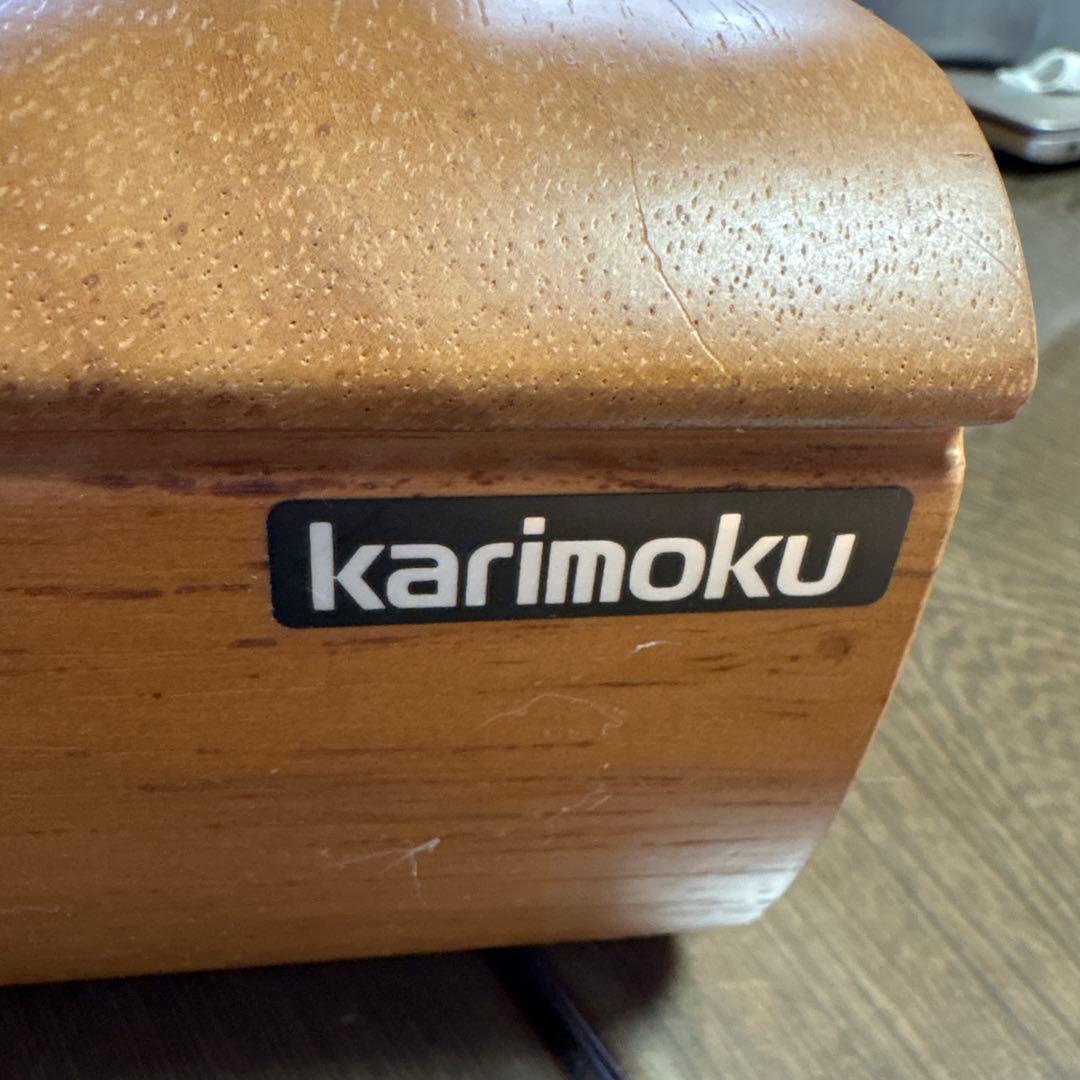 【ドレッサー・鏡台】カリモク家具　鏡　コンセントあり