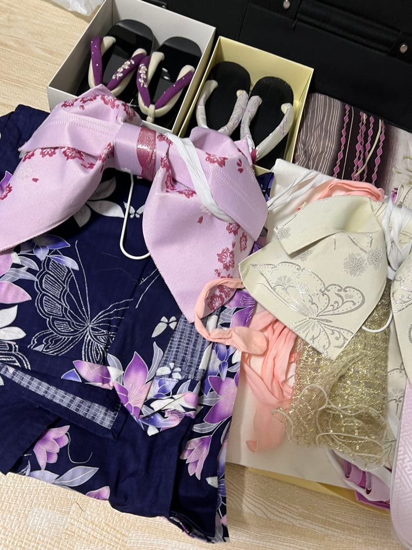 浴衣・帯・帯締めセット 大セール値下げ中