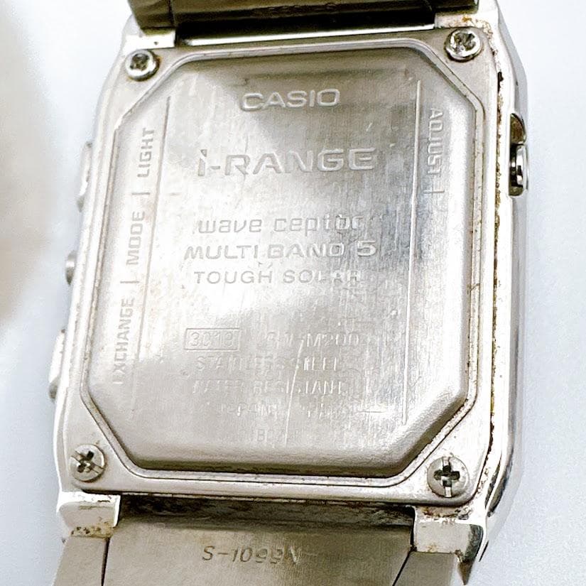 カシオ i-RANGE IRW-M200 電波ソーラー メンズ腕時計 希少品