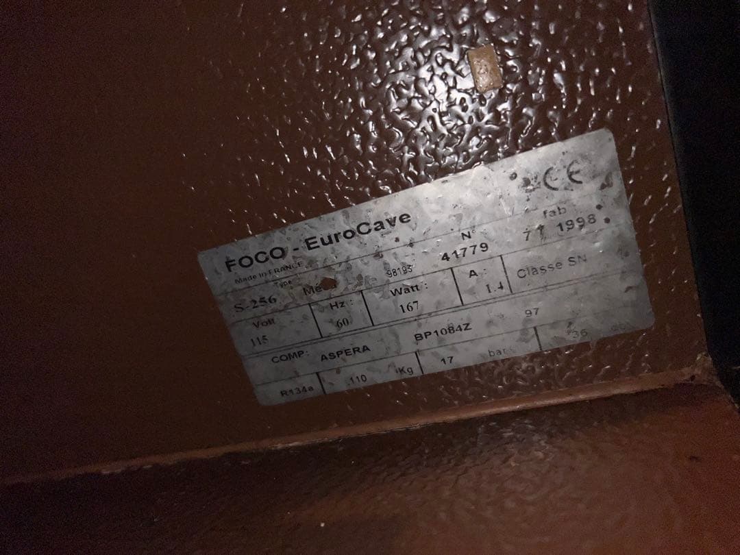 EuroCave Compact ワインセラー 中古　14段　通電確認済み