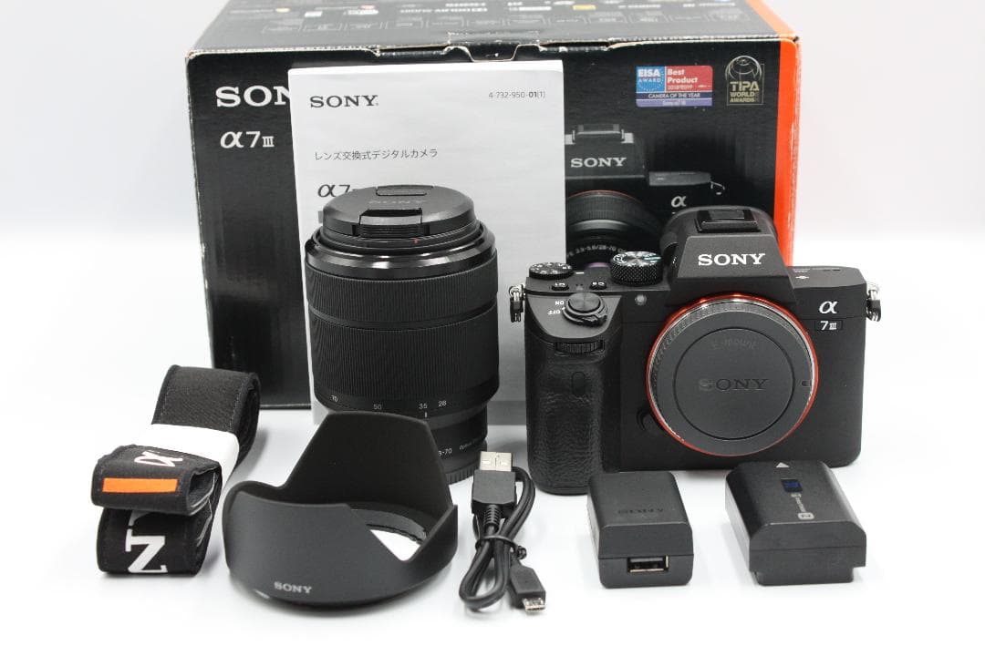 【美品】ショット数:6回 SONY α7 III ILCE-7M3 28-70