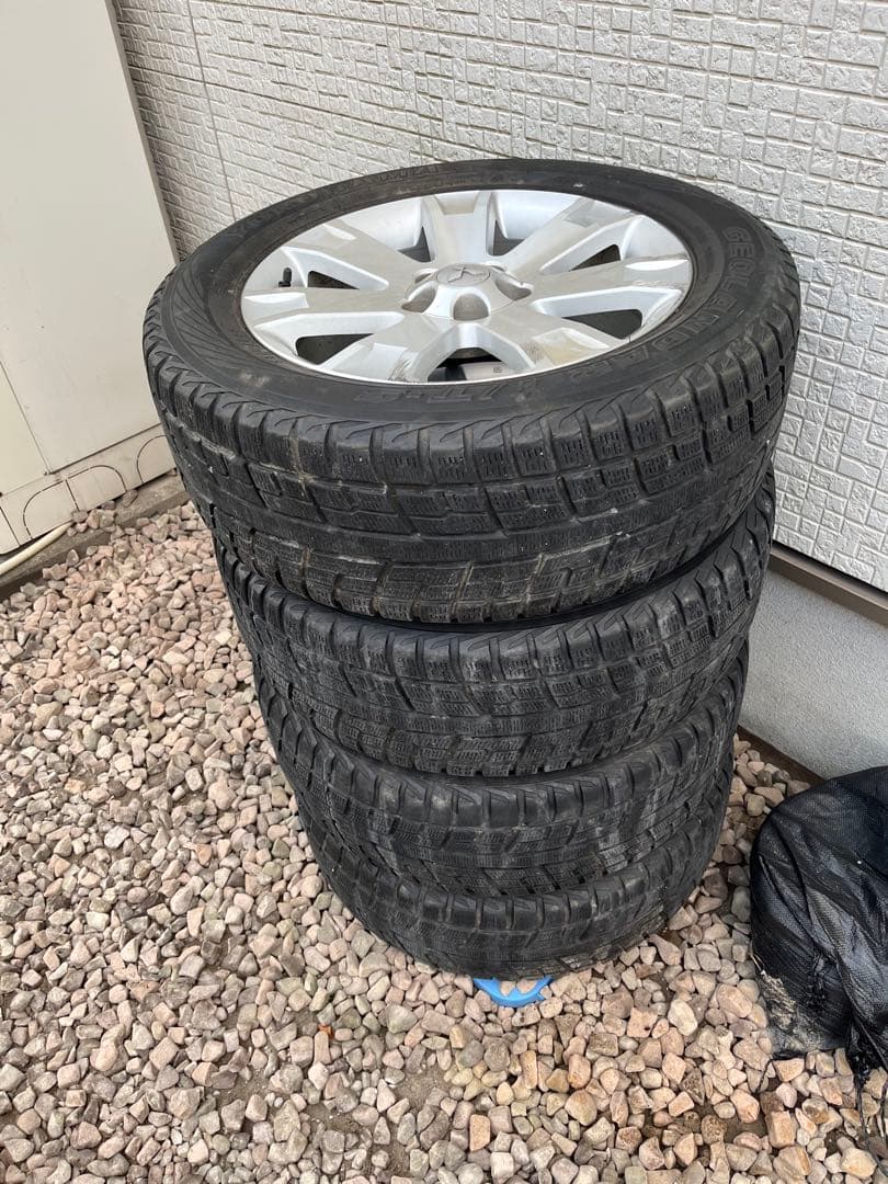 GEOLANDAR I/T-S デリカD5純正ホイール　スタッドレス