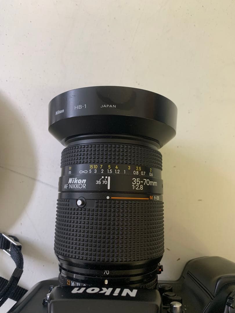 Nikon F4 一眼レフカメラ 35-70mmレンズ付き