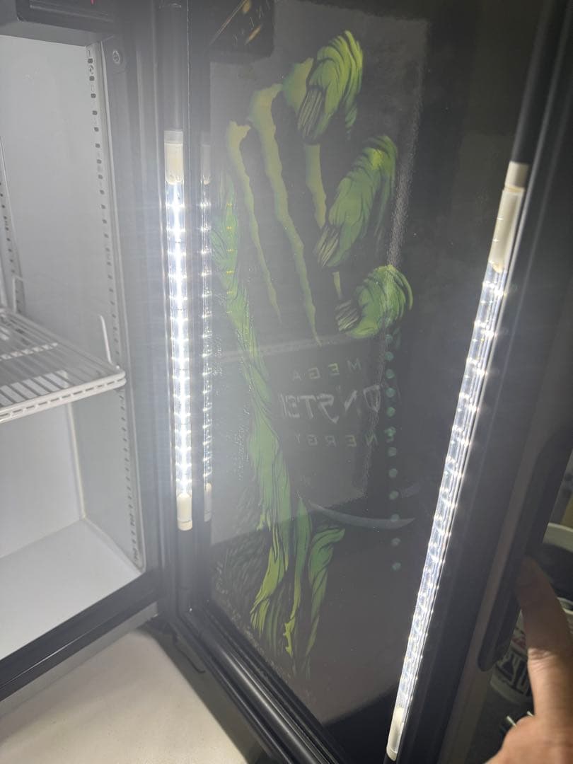 極冷!! MONSTERENERGY仕様 ハイネケン 冷蔵庫