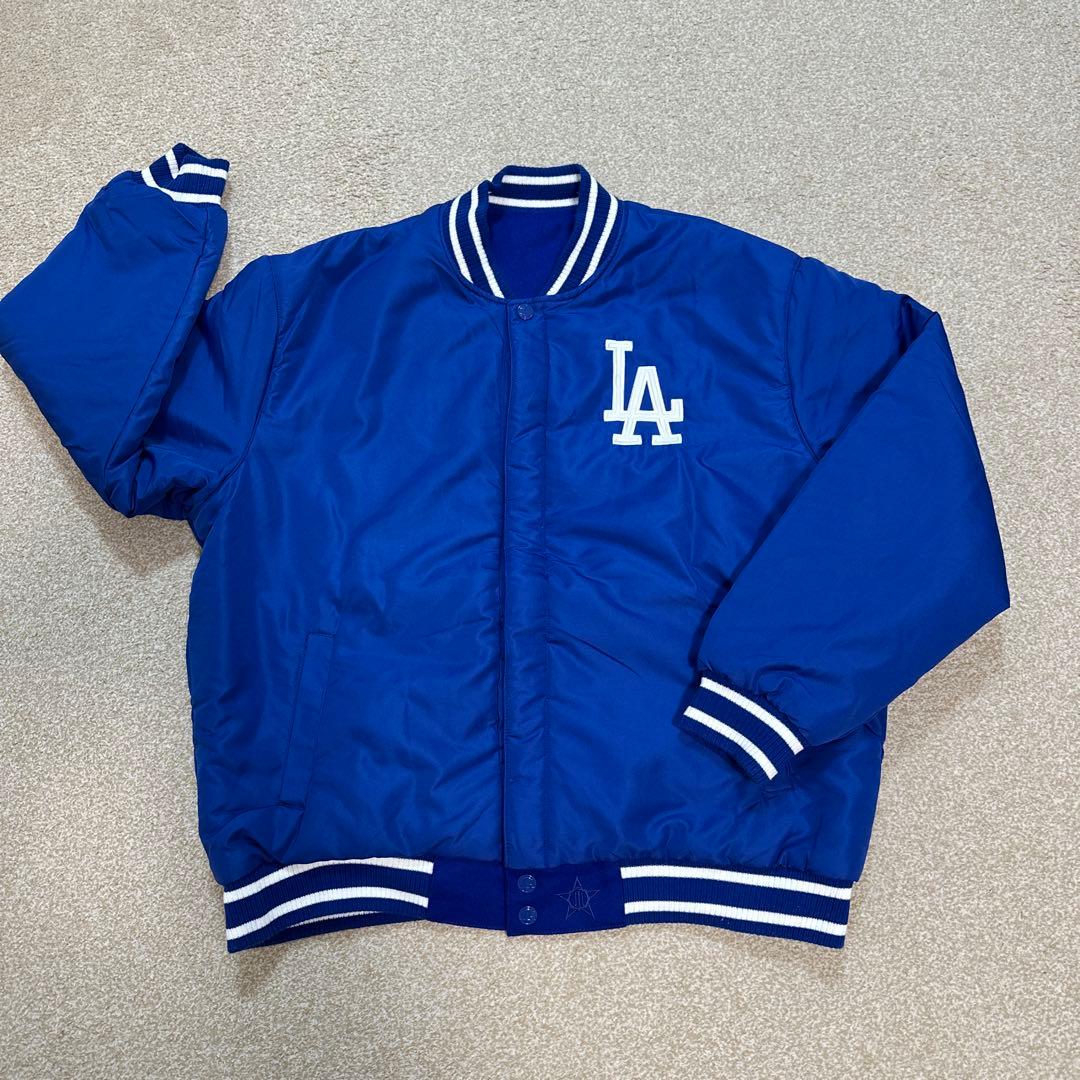 LAドジャース　スタジャン　リバーシブル (XL)　JH Desing社