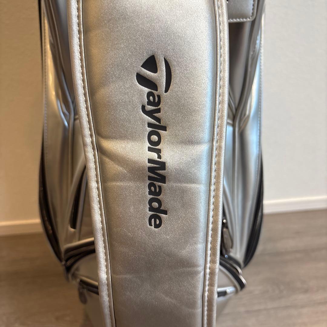 TaylorMade キャディバッグ シルバー 9型 美品
