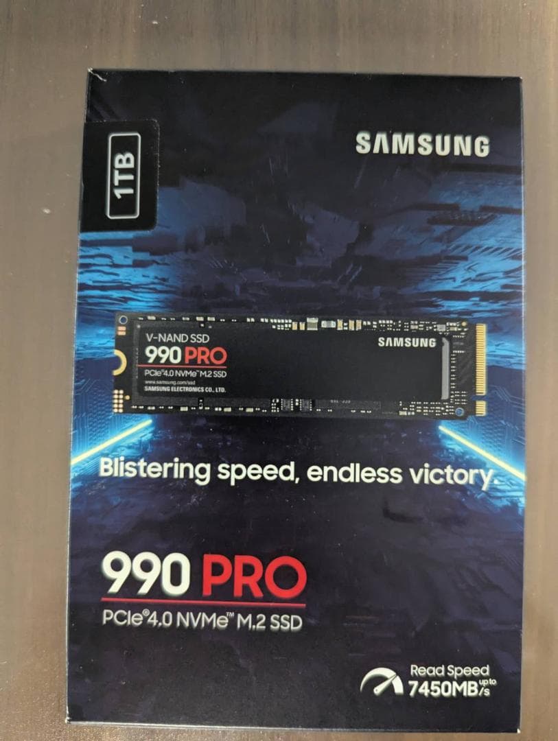 内蔵型SSD Samsung 990 PRO 1TB PCIe SSD