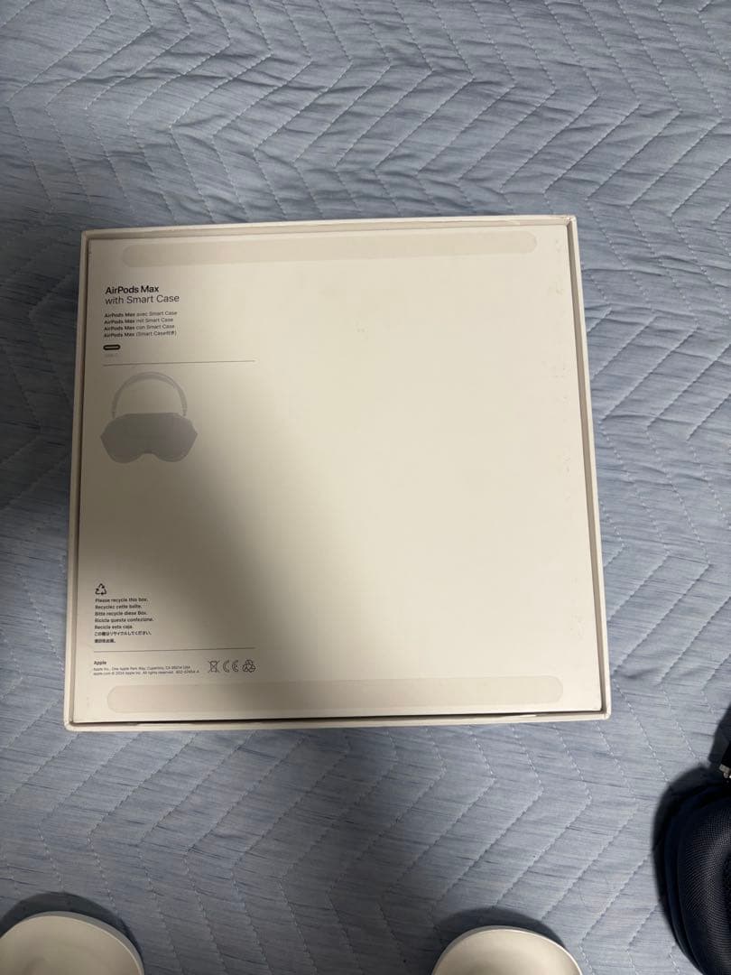 限定保証残有AppleAirPodsMaxミッドナイトtypec新品同様品