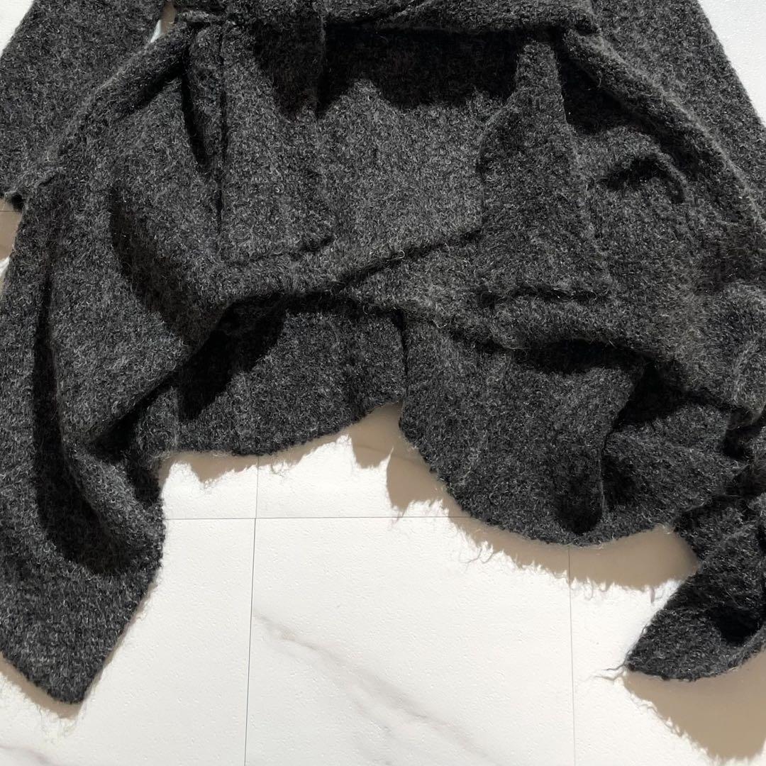 【超希少】ヴィヴィアンウエストウッドアングロマニア 変形 カーディガン モヘヤ