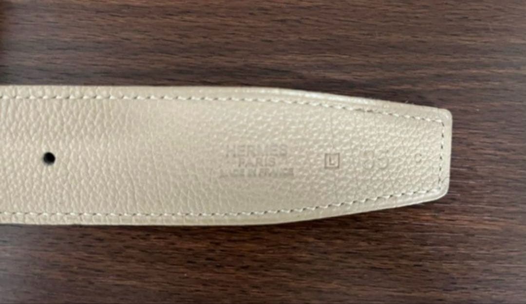 エルメス コンスタンス　Hベルト 32mm 85 希少カラー