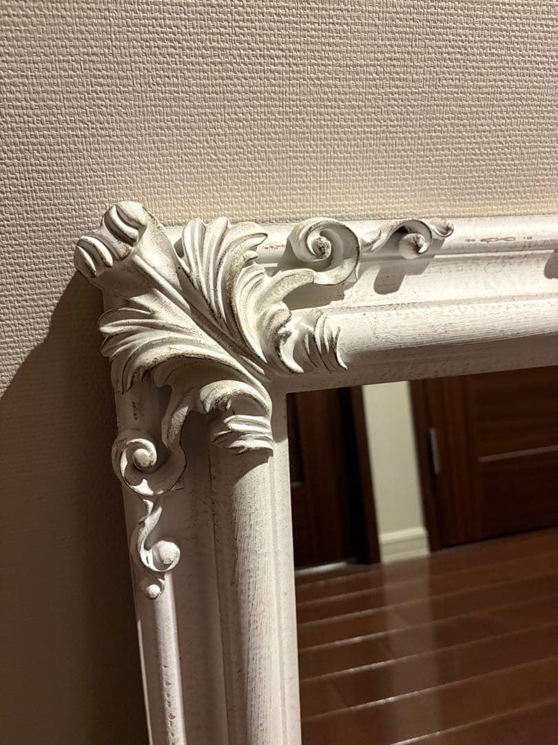 フレンチスタイル壁掛けミラー