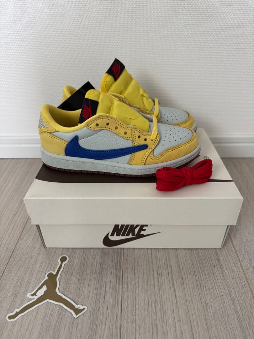 トラヴィス　スコット　NIKE　JORDAN1 Canary