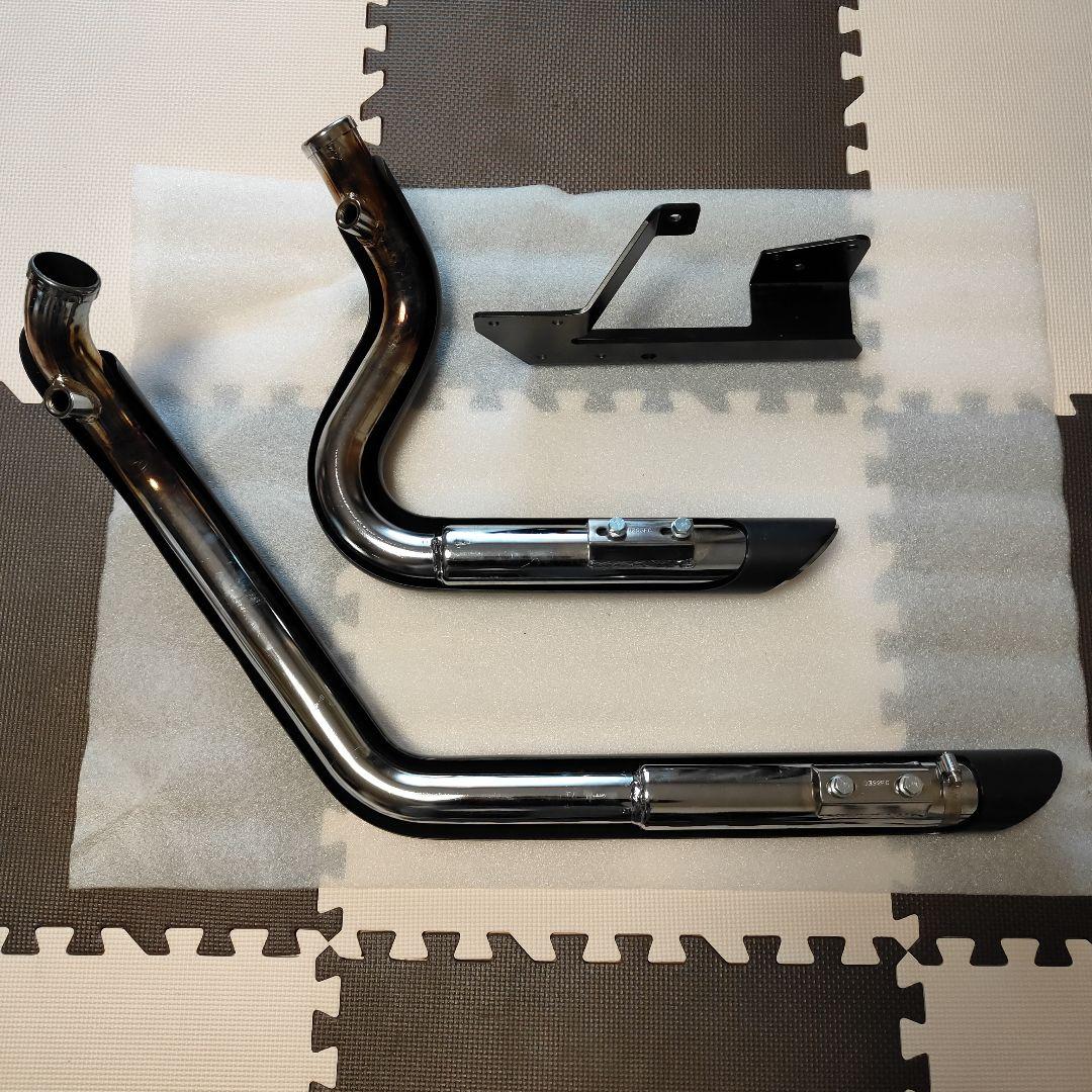 スポーツスター用 VANCE&HINES ショートショットスタッガード マフラー