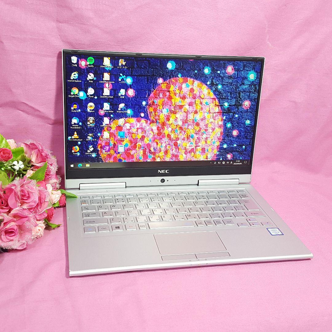 Windows11♪SSD128G♪タッチパネル♪8G♪6世代♪小型軽量NEC♪