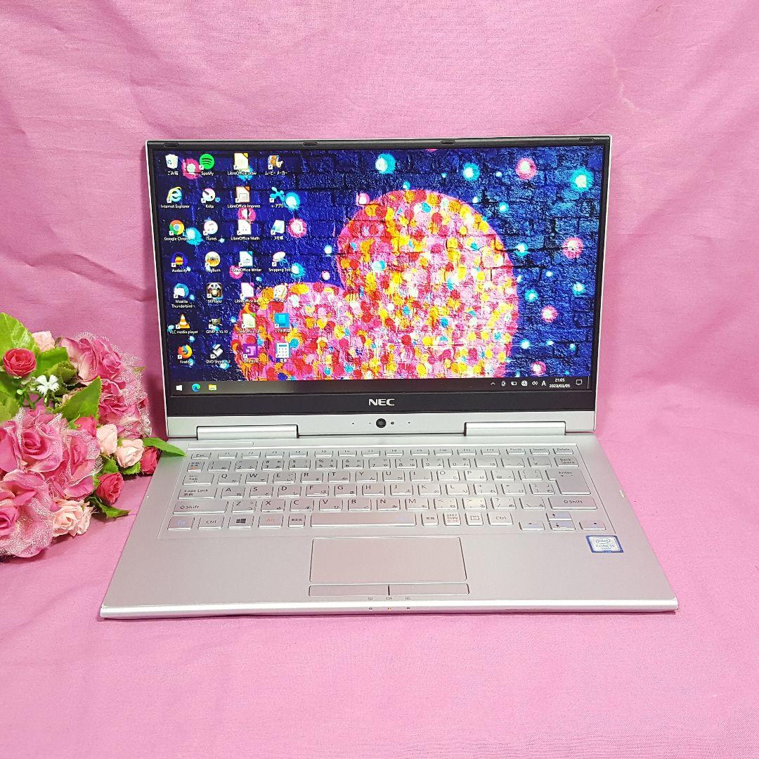 Windows11♪SSD128G♪タッチパネル♪8G♪6世代♪小型軽量NEC♪