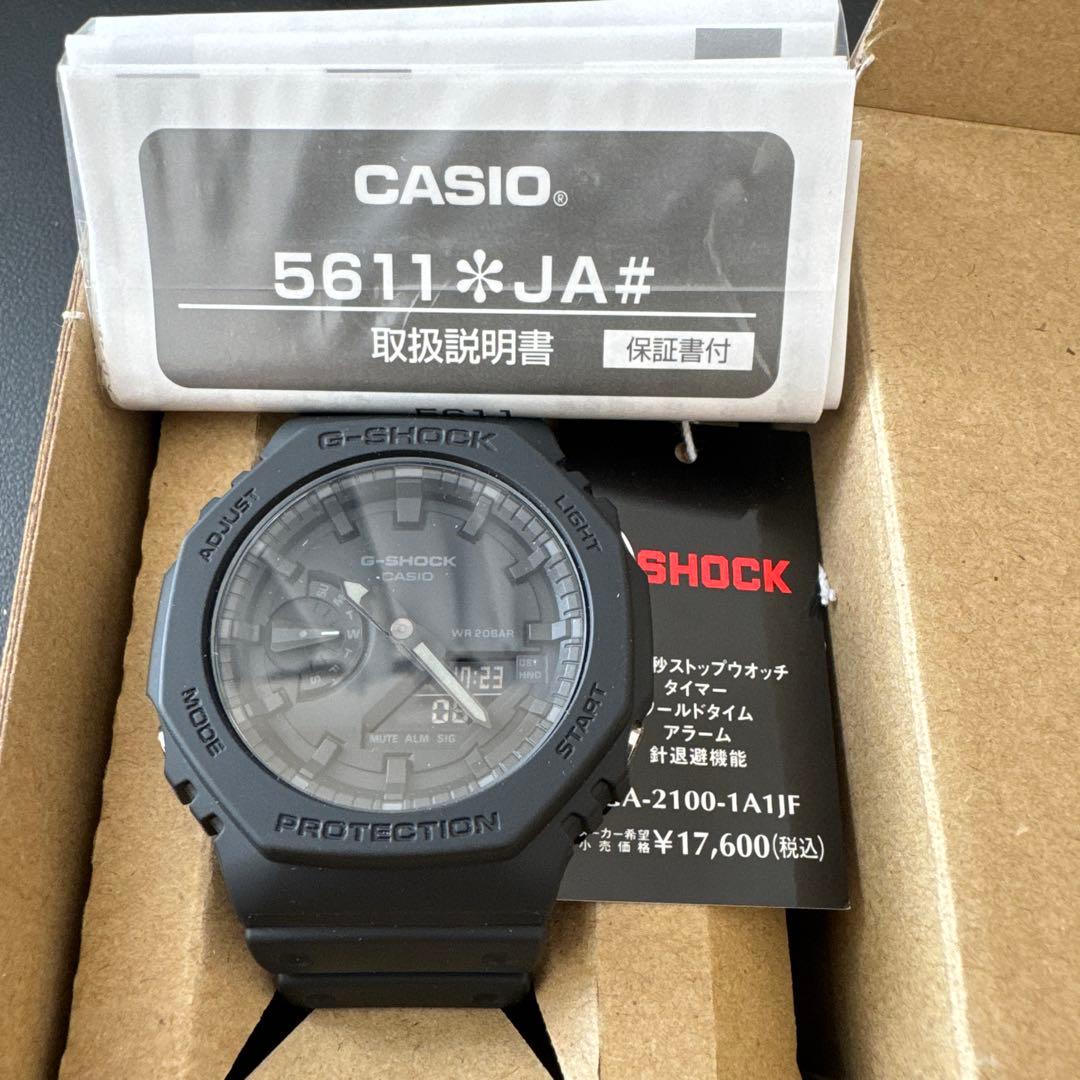 週末限定値下げ ！新品 カシオ G-SHOCK GA-2100-1A1JF