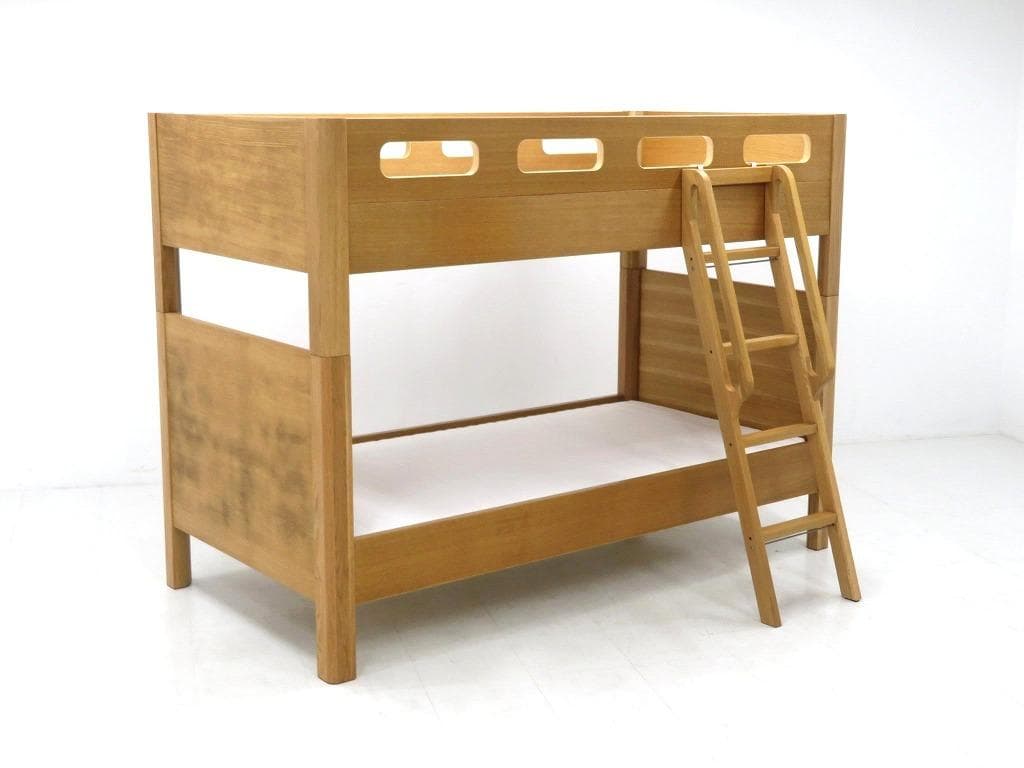 展示品　アクタス　ファズル　オーク材　ロフトベッド　2段ベッド　北欧　モダン