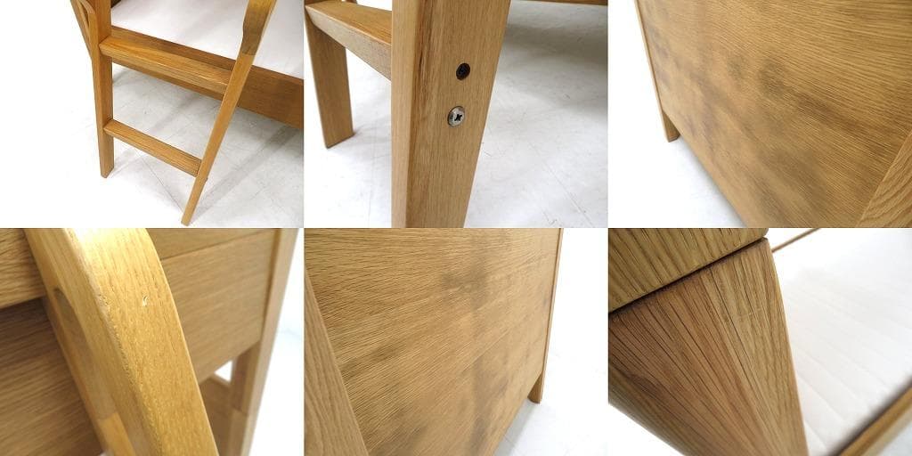 展示品　アクタス　ファズル　オーク材　ロフトベッド　2段ベッド　北欧　モダン