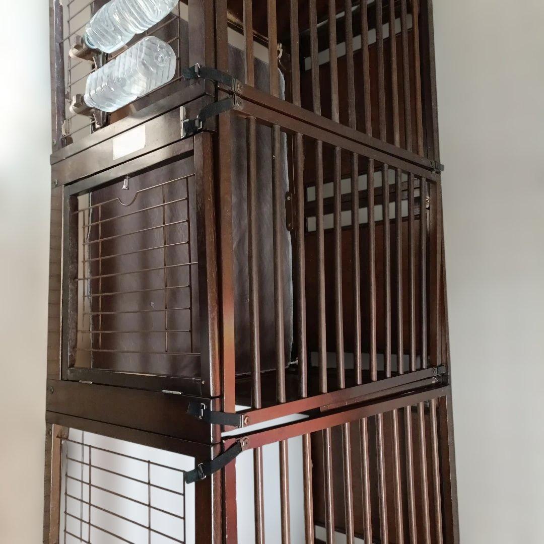 引き取り限定 木製犬用サークル W180 D95 H60