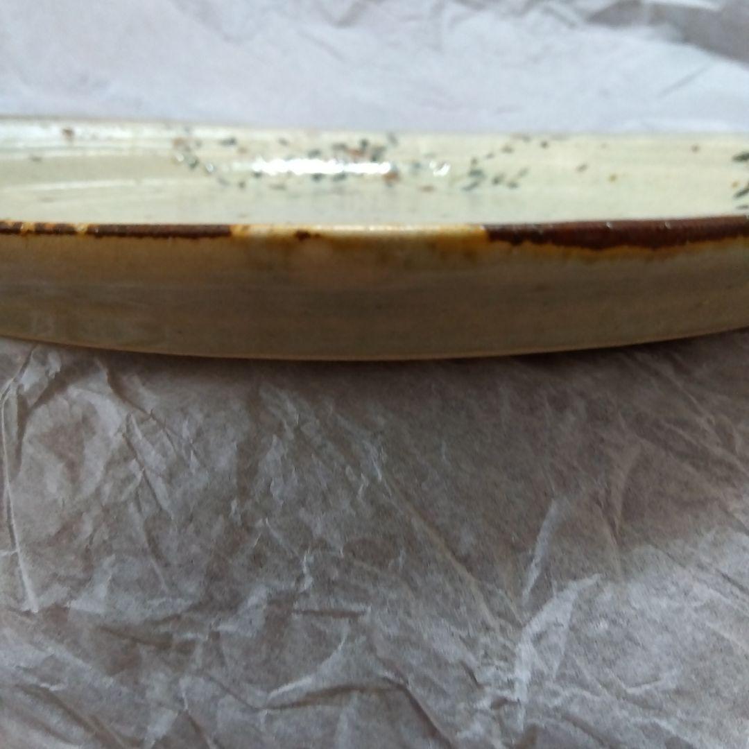 市野吉記さん　コウホ窯　シノワズリ　楕円大皿　新品未使用