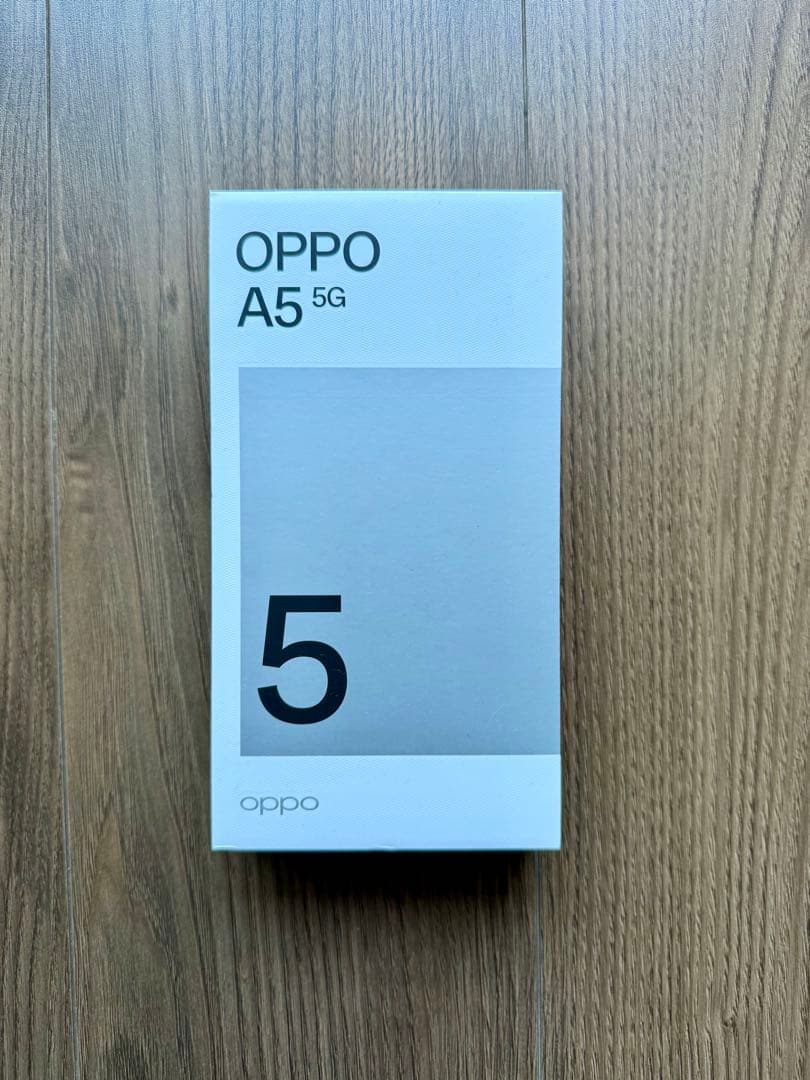 【開封済未使用品】OPPO A5 5G グリーン
