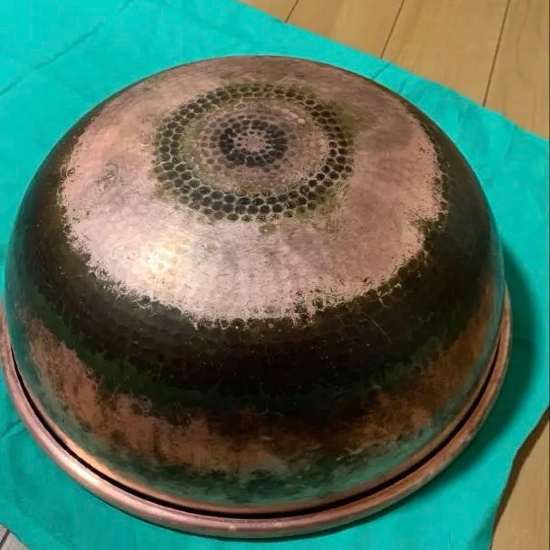 銅ボウルと寸胴鍋のセット