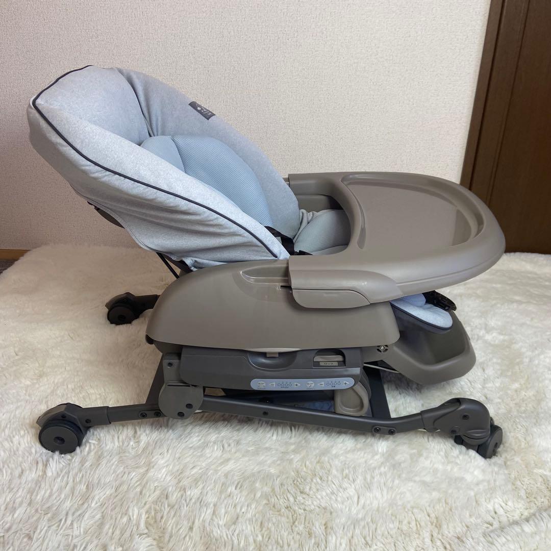 《極美品》 Combi コンビ ネムリラ AUTO SWING ミントグレー