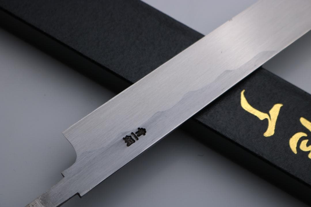 堺打刃物 先丸蛸引 和包丁 青一鋼 紋鍛錬 尺一 柄なし