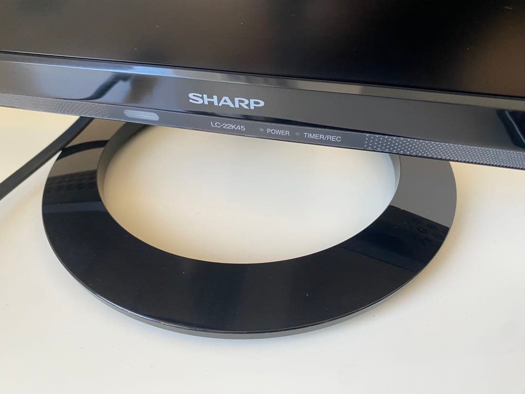 SHARP AQUOS 液晶テレビ　22V 2018年製　LC-22K45