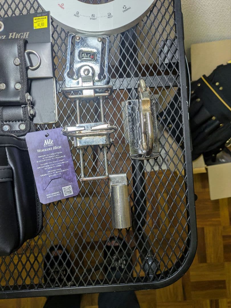 【新品未使用】ネクストワーカーズ　腰袋　ツールホルダーセット　足場　鳶