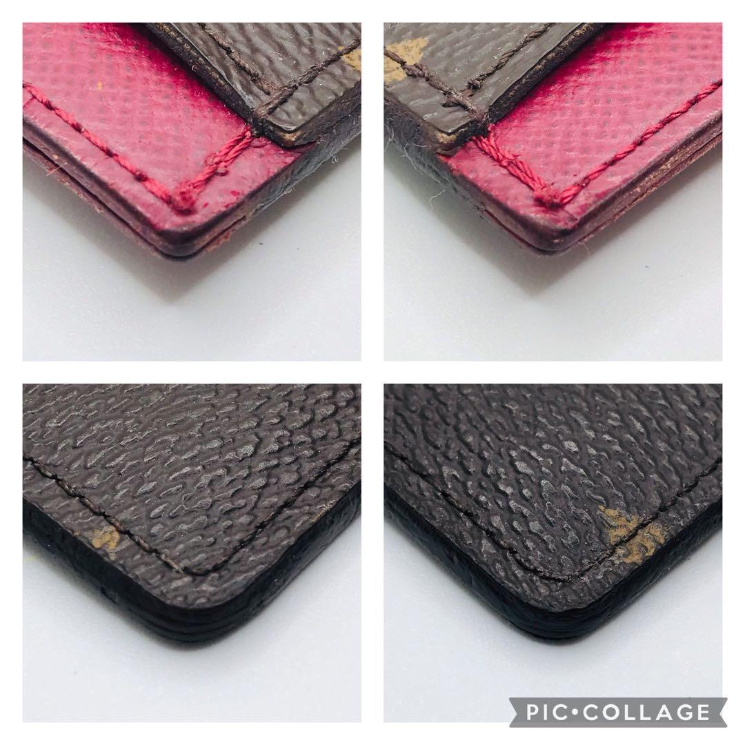 ルイヴィトン✨モノグラム フューシャ ポルトカルト サーンプル 名刺入れ ピンク