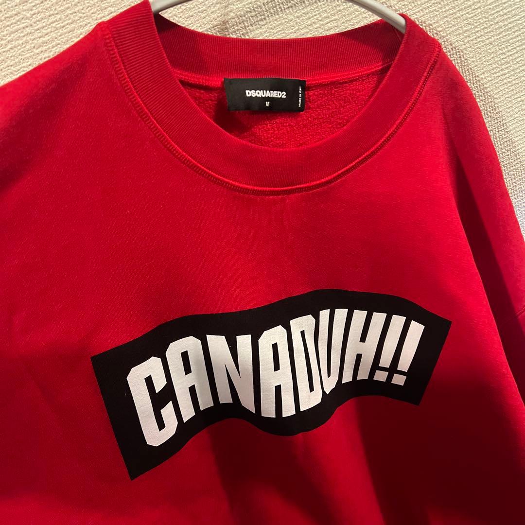 DSQUARED2 オーバサイズ スウェット