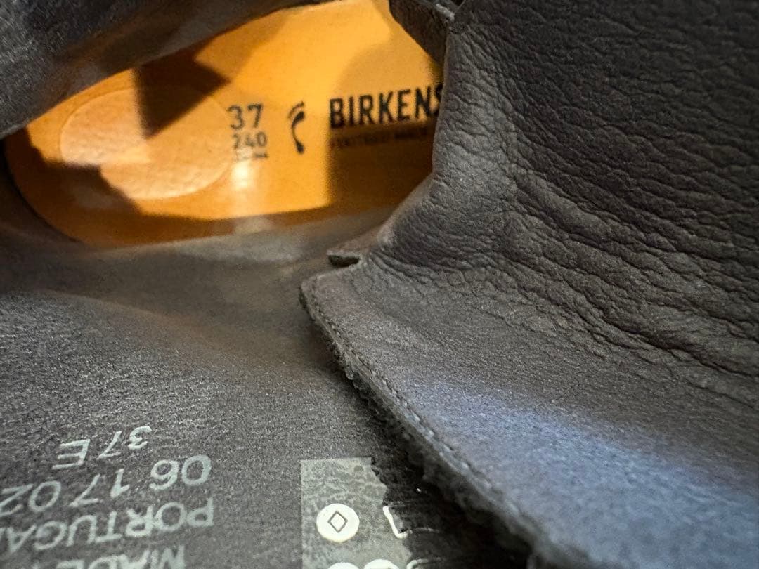 美品◆ビルケンシュトック　ララミーハイ zip ショートブーツ　24cm 37