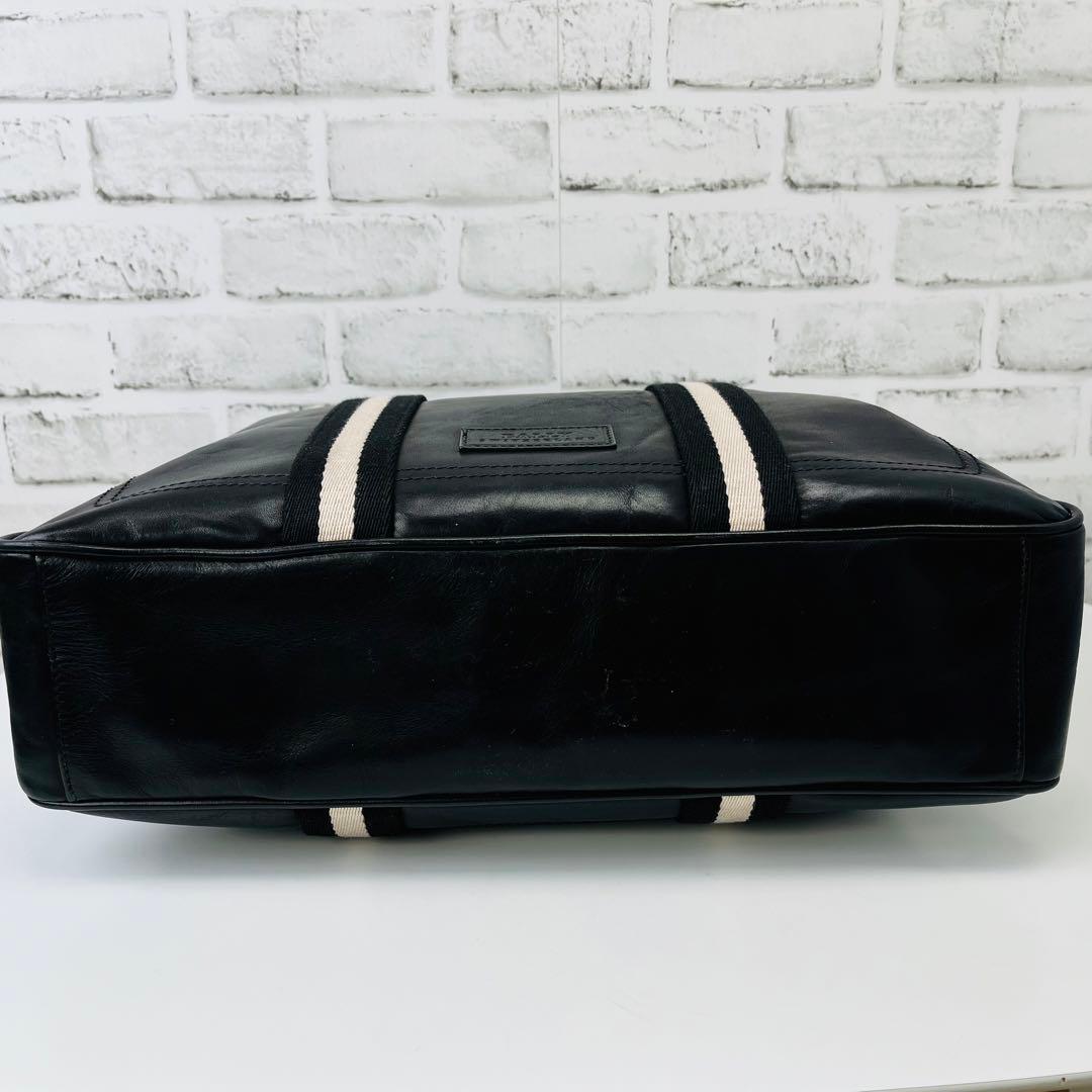 状態完備✨ BALLY メンズビジネスバッグ ブリーフケース ブラック レザー