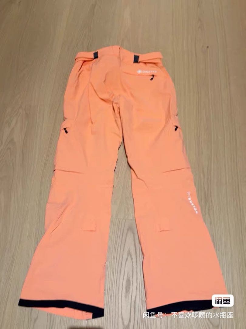 [ak] BURTON スノーボードパンツ M オレンジ
