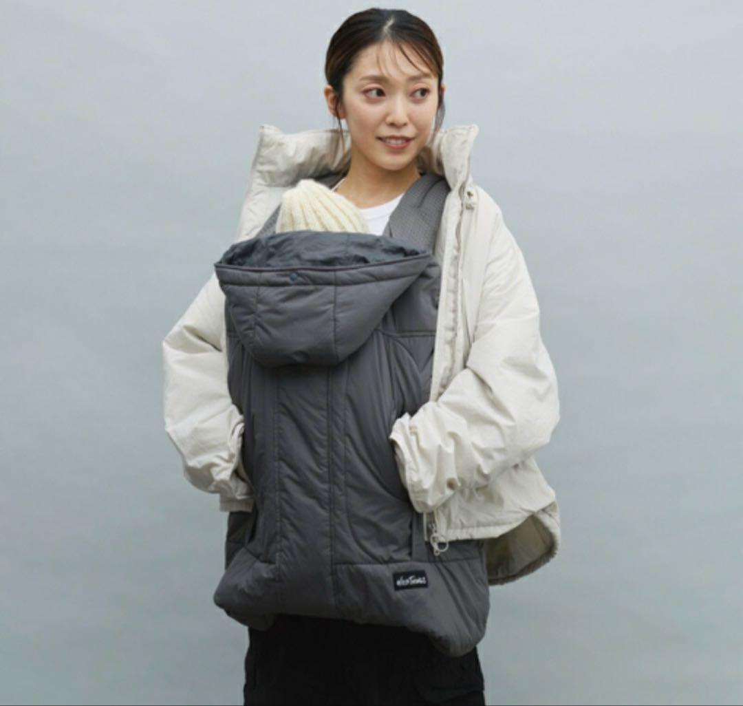 ベビーホッパー × WILDTHINGS モンスターパーカー防寒ケープ