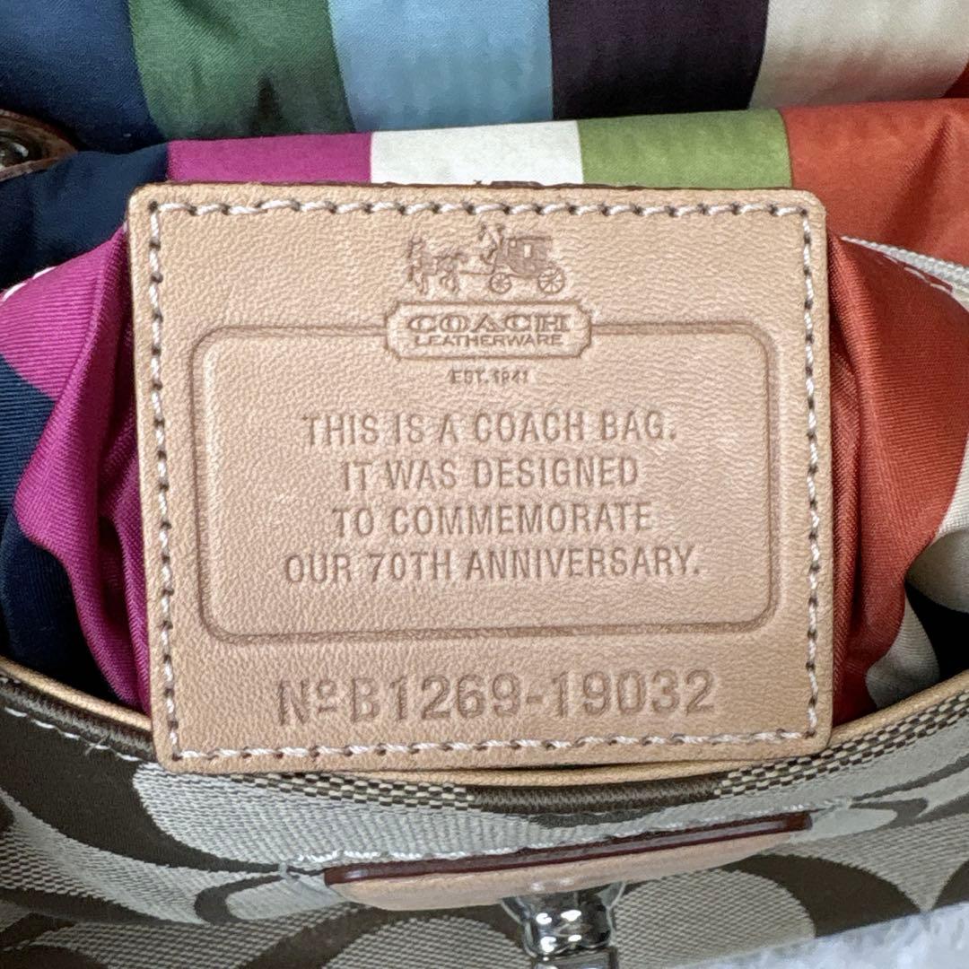 ✨希少✨Vintage Coach 19032 2way 70周年限定