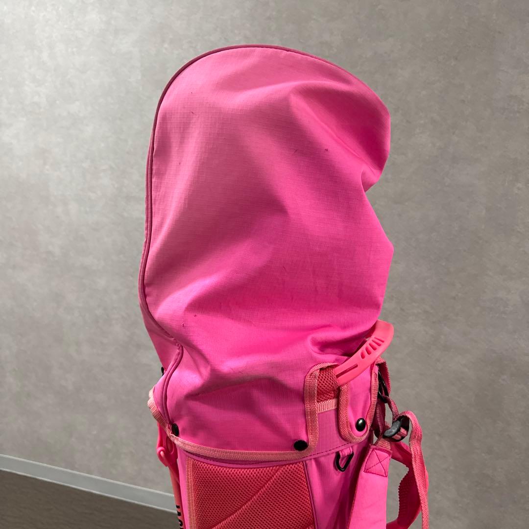 JACK BUNNY ピンク キャディバッグ　中古