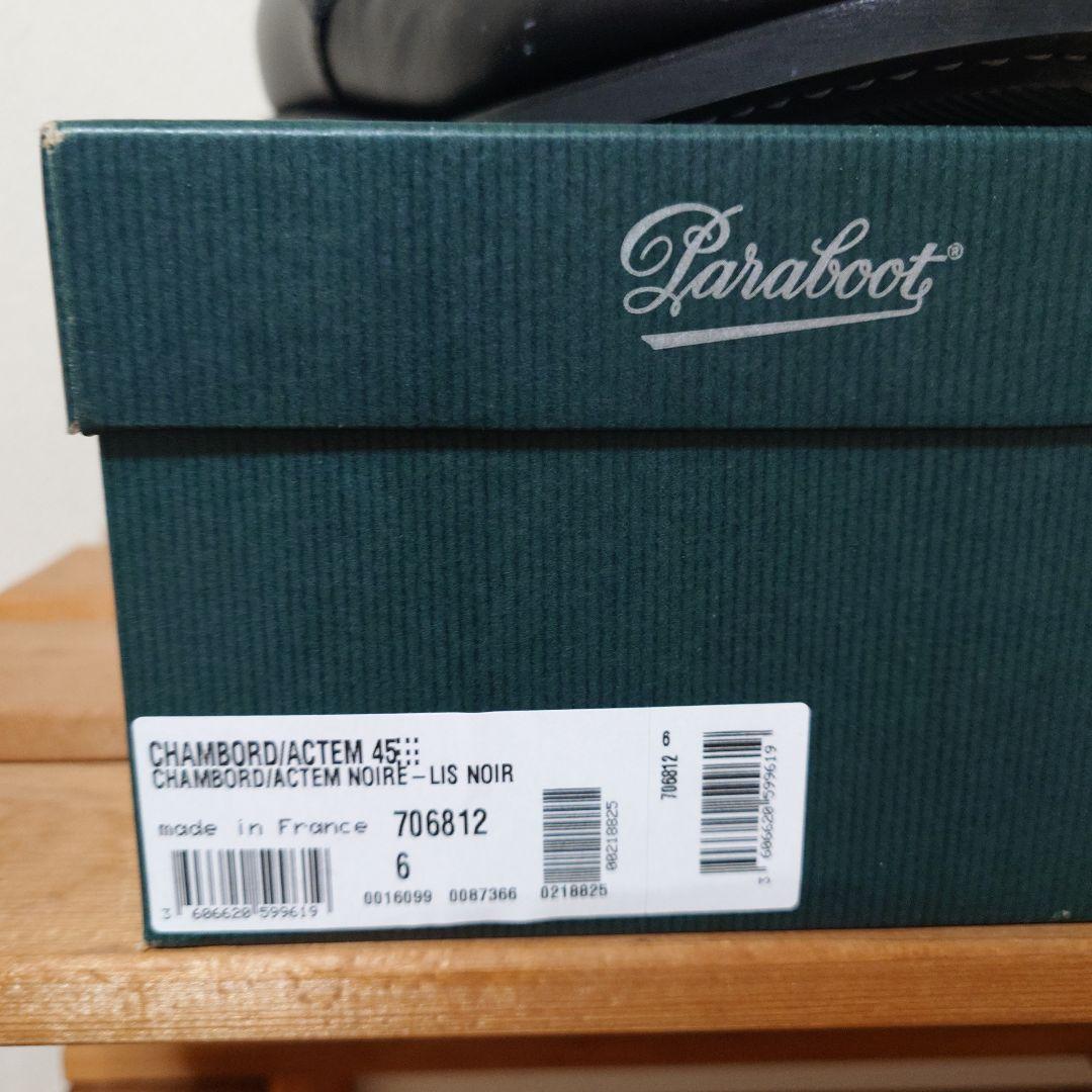 【パラブーツ】シャンボード pbgg　ドレスライン　UK6