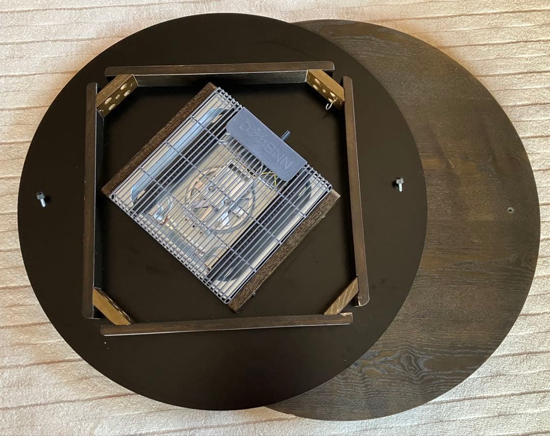 木製電気丸コタツテーブル　兼　ちゃぶ台