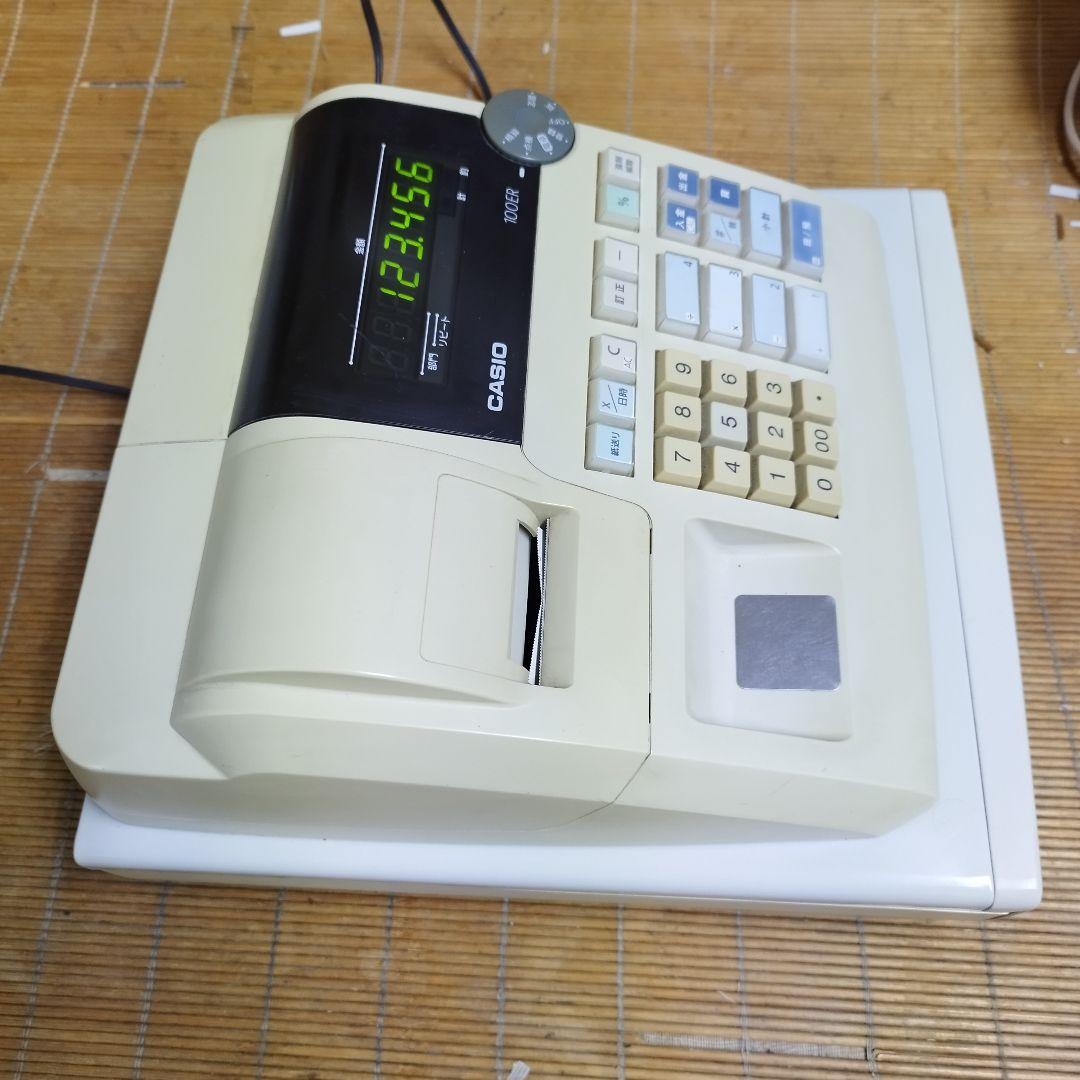 カシオレジスター　100ER　簡単便利特殊　送料込　100123