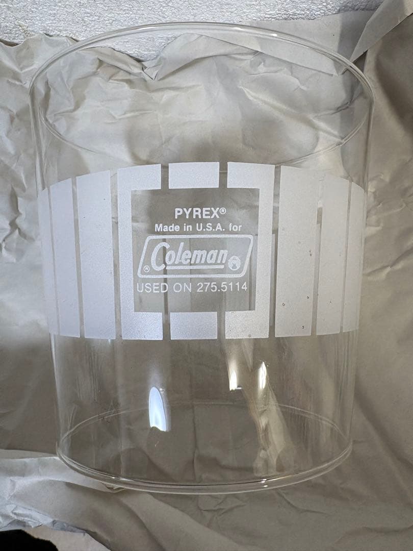 Coleman PYREX製のColeman純正グローブ　275用