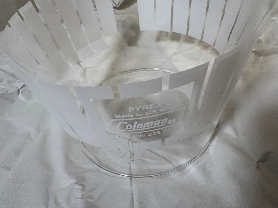 Coleman PYREX製のColeman純正グローブ　275用