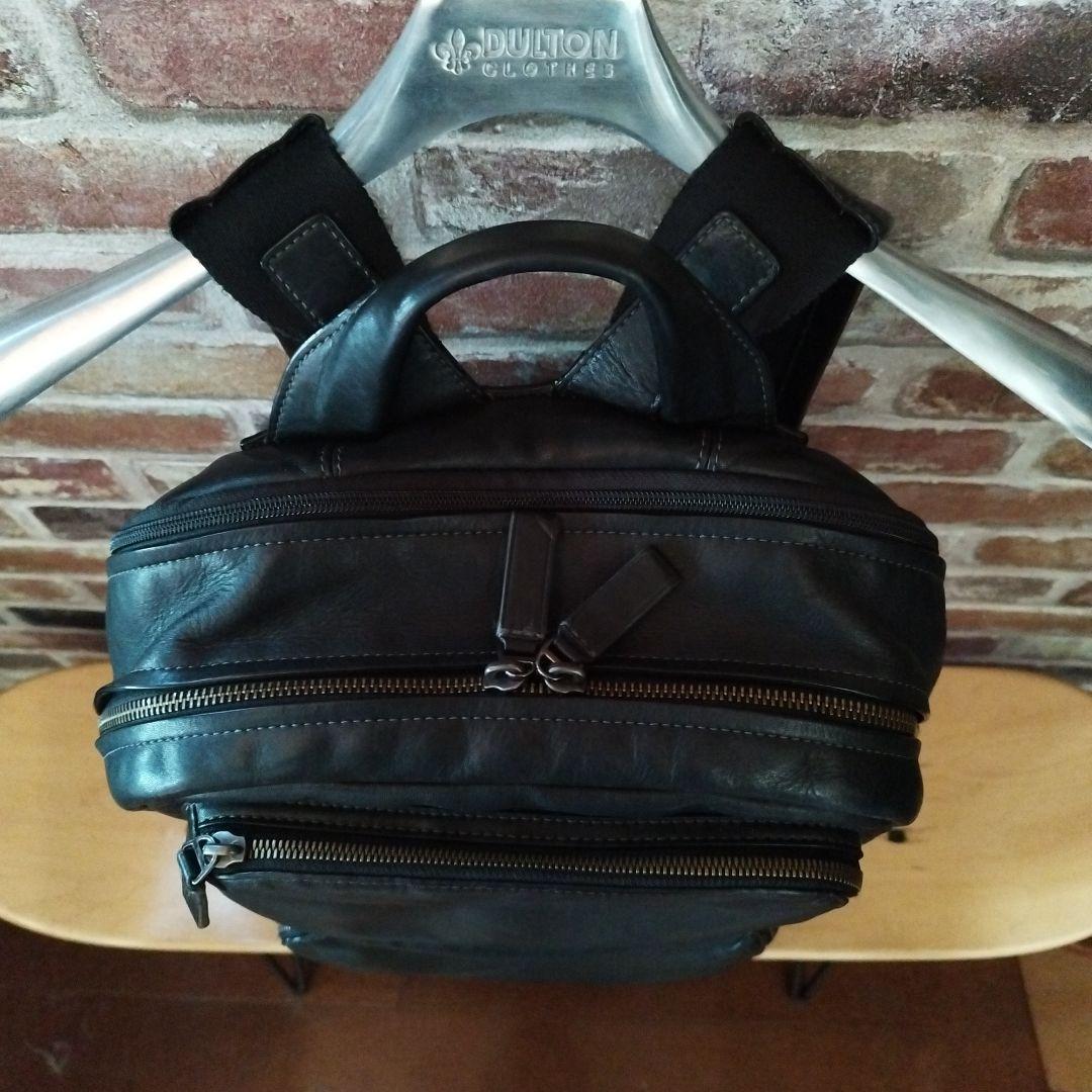 美品　TUMI ブラック ビジネスバッグ　レザー　ハリソン