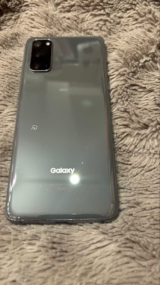 au Galaxy S20 5G SCG01 コズミックグレー　本体のみ