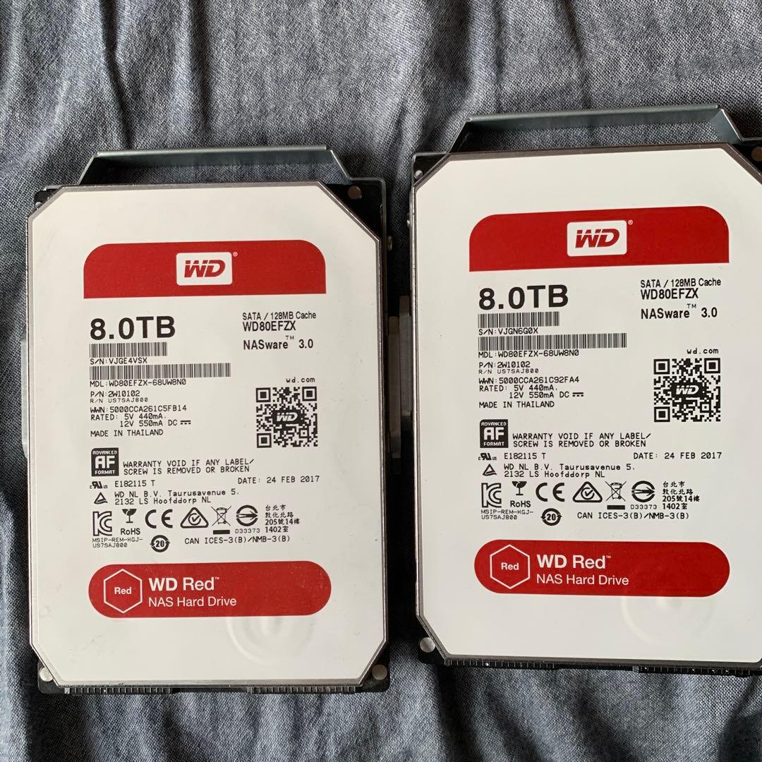 IOデータ NAS WD RED 16TB(8TBx2)RAID対応
