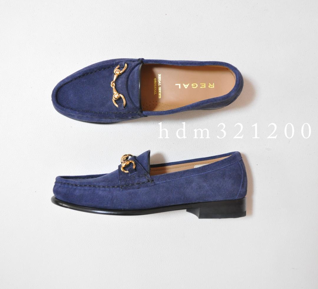 試着のみ 2025 REGAL リーガル ビットローファー スウェード