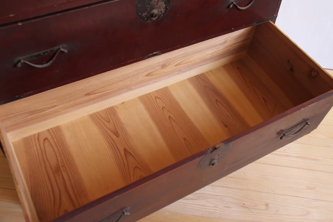 和箪笥　4段　古道具　古家具　ビンテージ　アンティーク　レトロ