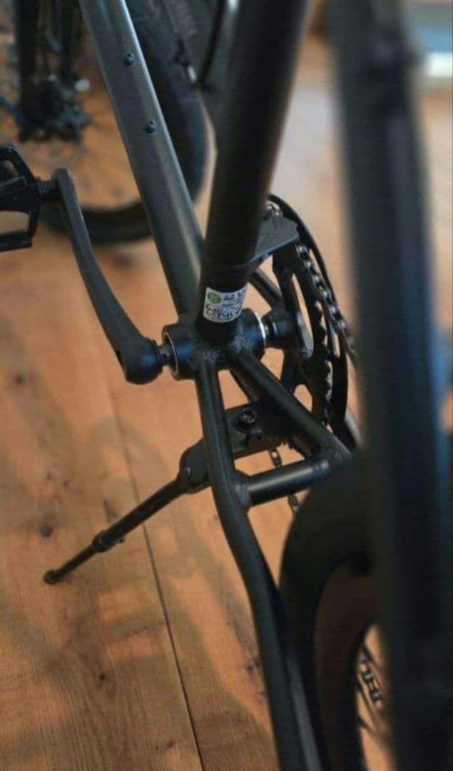 ☆RITEWAY ミニベロ ブラック バスケット付き/美品☆手渡し限定金額