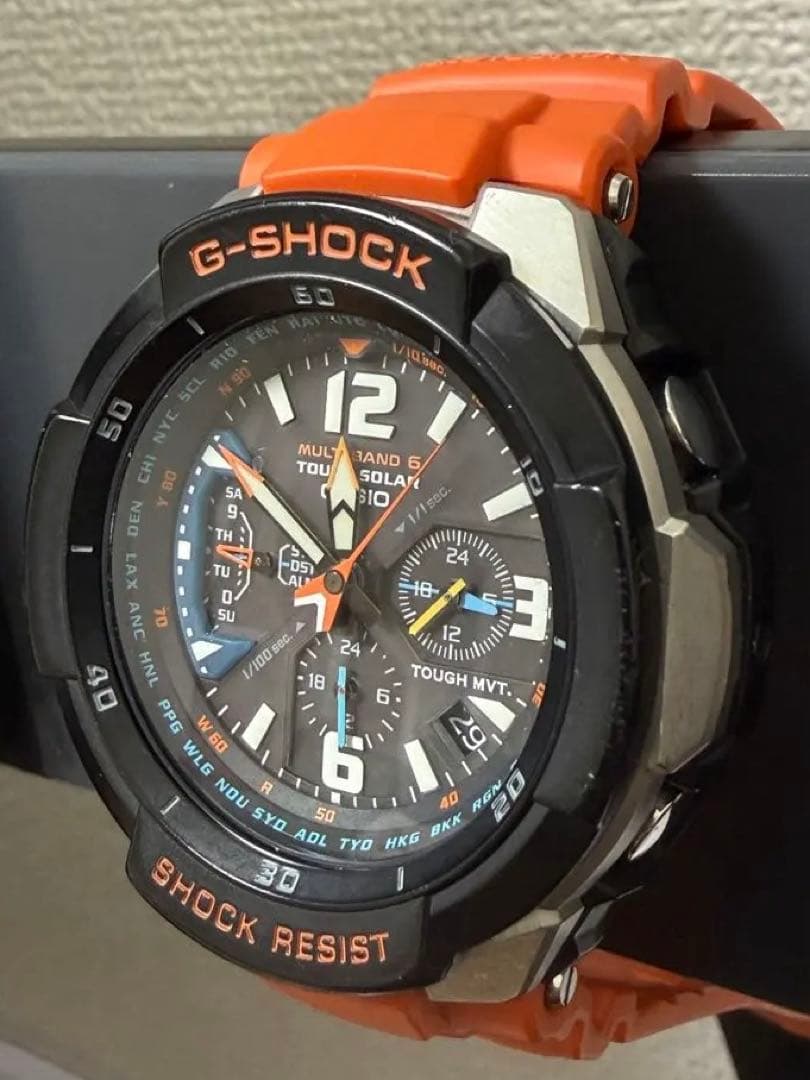 【極美品】G-SHOCK SKY COCKPIT GW-3000M-4AJF